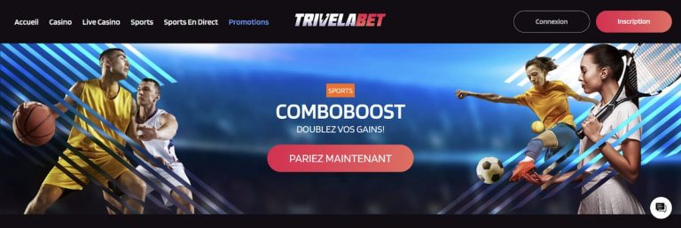 Trivelabet Casino Combo boost